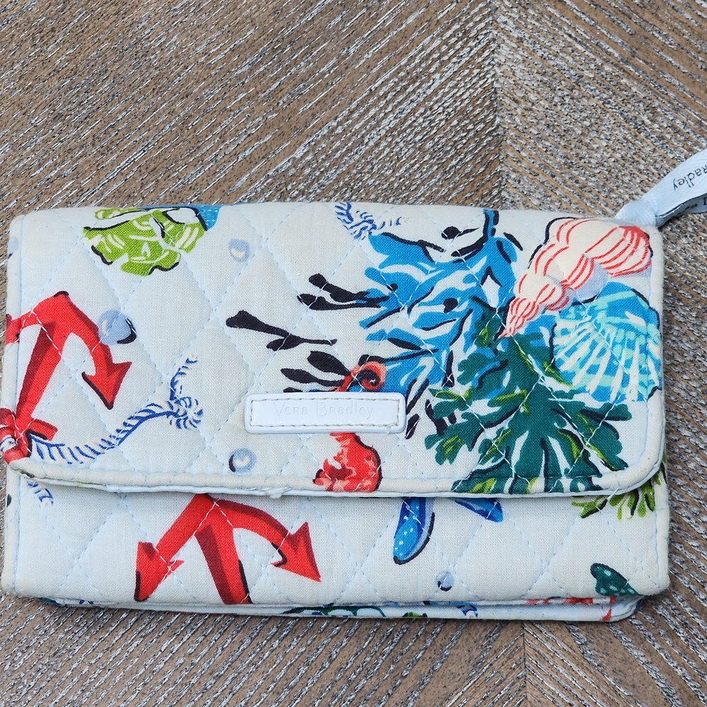 Vera Bradley Under The Sea Wallet